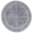 thumbnail image 2 of Safavieh Reflection Dolkar Oriental Area Rug, Dark Gray/Cream, 8' x 8' Round, 2 of 11