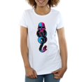 thumbnail image 3 of Harry Potter Womens Neon Dark Mark Cotton T-Shirt, 3 of 5