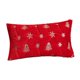 thumbnail image 1 of Funda de almohada decorativa navideña de peluche, funda de cojín, funda de almohada suave y lavable Rojo, 1 of 9