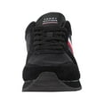 thumbnail image 4 of Tommy Hilfiger Runner Evo Mix Trainers, Black, 4 of 9