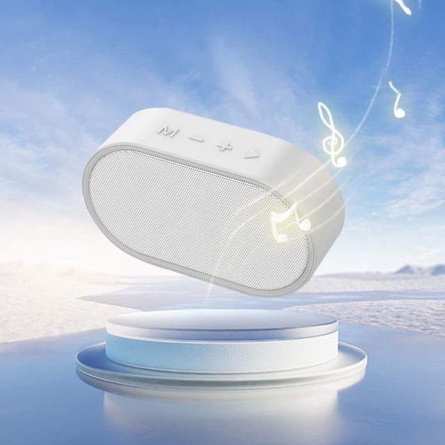 Pompotops Haut-Parleur Bluetooth, Haut-Parleurs Bluetooth Portables TWS, Mini Haut-Parleur Bluetooth Portable Extérieur USB Rechargeable Bluetooth 5.2 Subwoofer Volume Élevé TWS IPX5 Étanche 10W Haut-Parleur Bluetooth