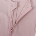 thumbnail image 6 of Qudderr 0-24M Boys Girls Zipper Rompers Pajamas for Baby Infants Snug Fit Jumpsuit Zipper Long Sleeve Unisex Onesies Newborn Spring Fall Winter Solid Color Bodysuit Sleepers, 6 of 9