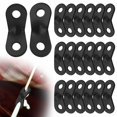 thumbnail image 1 of Ajustador de Cuerda Uxcell de Aleación de Aluminio [20PCS] - Ajustadores de Cuerda de Guyline - [Negro] Ajustador de Cuerda para Tienda, 1 of 7