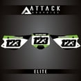 thumbnail image 2 of Attack Graphics Elite Number Plate Backgrounds for Kawasaki KX85 2004, 2 of 3