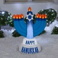 thumbnail image 4 of Gemmy G08 35271X Bougies Gonflables Hanukkah Menorah - Multicolore, 4 of 5
