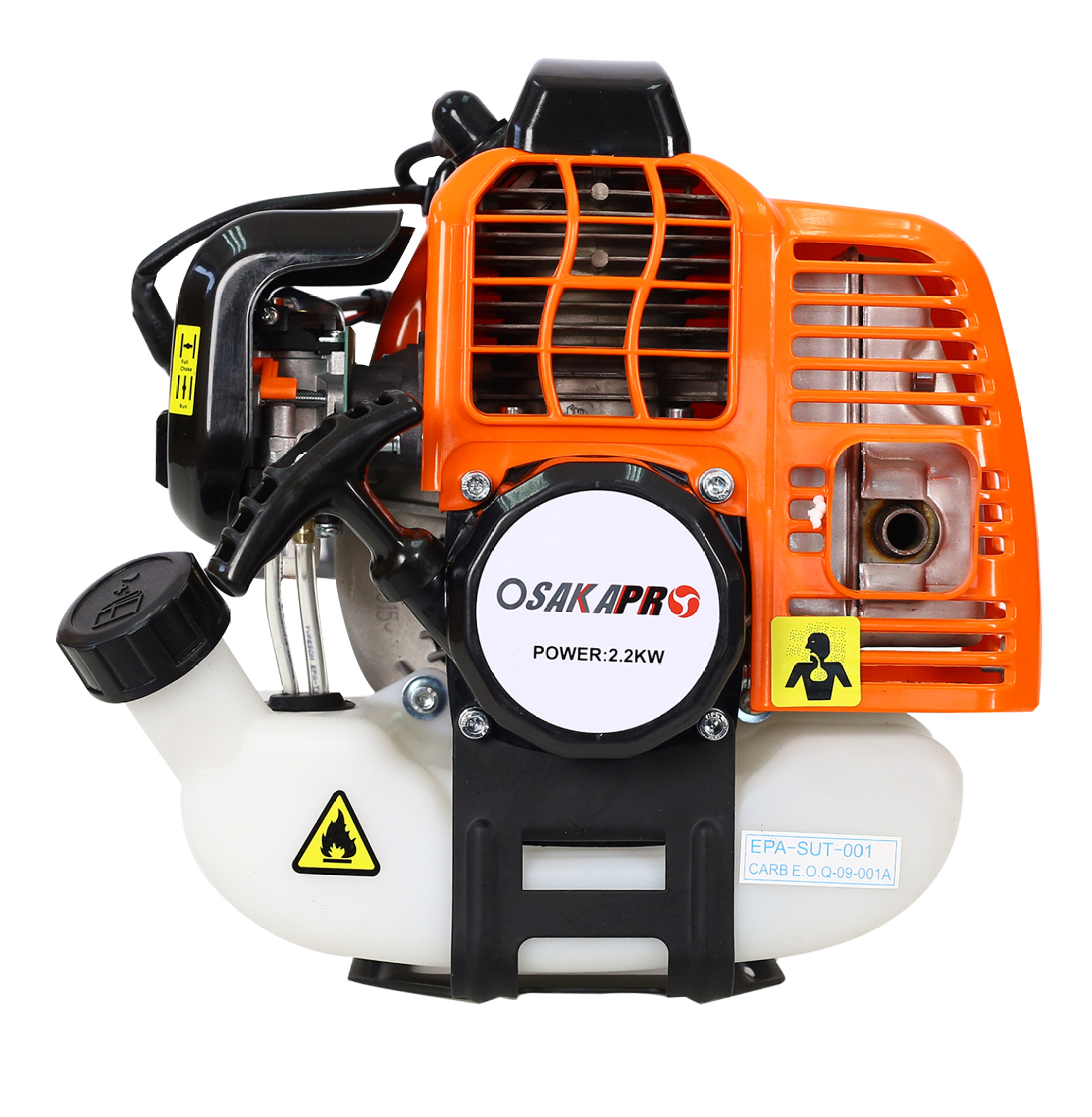 4 in 1 Gas Trimmer System, 52CC 2-Cycle Pole Saw, Hedge Trimmer, Brush Cutter - EPA Compliant