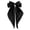 Black, variant on Hair Bows for Women Big Bow Hair Clips Satin Hair Bows Clips Oversized Long Tail Large Hair Barrettes Watermelon Red