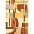 thumbnail image 3 of Villa, Mlli 11x14 Black Modern Framed Museum Art Print Titled - Geo Puzzle Cream Mate, 3 of 5