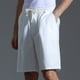 thumbnail image 5 of pstuiky Pantalones cortos de gimnasio para hombre, Pantalones cortos casuales de algodón con cordón y cintura elástica para hombre Pantalones cortos de golf, 5 of 7