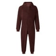 thumbnail image 6 of Warm Cozy Lined Romper Jumpsuit Boys Girls Outfit With Grip Soles Clothes, 6 of 6