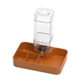 thumbnail image 4 of Comedero para reptiles, cuenco de agua, accesorio para terrario, estación de alimentación, dispensador automático de agua, bebedero para tortugas y Caqui grande, 4 of 8