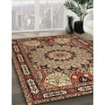 thumbnail image 3 of Ahgly Company Machine Washable Indoor Rectangle Traditional Sand Brown Area Rugs, 2' x 3', 3 of 7