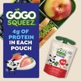 thumbnail image 3 of GoGo squeeZ Low Fat Yogurtz Strawberry Yogurt Snack Pouches, 3 oz (4 Pack), 3 of 16