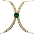thumbnail image 3 of Cadena de Pecho de de de Imitación, Accesorios de de Moda Cadena de Ropa Interior Simple, Cadena de Cuerpo, Prom , Oro Sunnimix  Cadena de pecho, 3 of 8