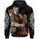 thumbnail image 3 of Sudadera con capucha holgada para hombre, sudadera con capucha para hombre, sudadera con capucha con estampado de bandido de caballo súper genial, sudaderas con capucha, ropa de calle Harajuku, 3 of 5