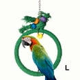 thumbnail image 1 of Bird Swing Rope Cotton Colorful Beads Bird Hanging Toy Parrot Chewing Toy, 1 of 6
