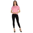 thumbnail image 2 of Inkmeso T-shirt à Épaules Tombantes et Col Rond pour Femmes, Coupe Décontractée pour l'Été, 2 of 7