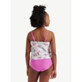 thumbnail image 2 of Justice Girls 2 piece Ruffle Tankini Swimsuit, sizes XS-XL, 2 of 6