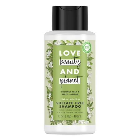 Open White Coconut Love Beauty And Planet Divine Definition Shampoo Coconut Milk & White Jasmine 13.5 oz ()