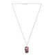 thumbnail image 3 of Collar Zvezda Baguette color Rose plata .925 Zvezda ZCO-BAG18-ROS, 3 of 5