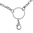 thumbnail image 4 of Moda mujer hombre cadena collar DIY joyería accesorios plata Yinane Collar, 4 of 7