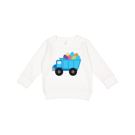 Inktastic Easter Egg Truck Boys Toddler Sweatshirt