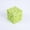 Green, variant on Cheese Squishy Cube Slow Rising, Dimpled Sensory Hand Grip Squeeze Relieve Pressure, Portable Desk Decor for Adults Home Office