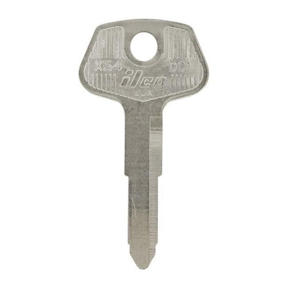Hillman 5972229 Automotive Universal Key Blank for Double Sided for Chrysler - Case of 10