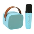 thumbnail image 1 of Portable BT Speaker With Microphone Set,Retro Speaker With Home Karaoke Machine,Portable Handheld Karaoke Mics, For Kids And Adults Home Party Birthday, 1 of 8