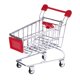 thumbnail image 2 of \ U0026AMP; Lindo Metal Mini Carrito de Compras para Mascotas Juguete Para Loros para conures Perakete Tortebirds Cacatina, 2 of 7