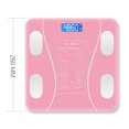 thumbnail image 1 of Básculas de pesaje Báscula de peso electrónica corporal compatible con Bluetooth (rosa) Likrtyny  Libre de BPA, 1 of 9