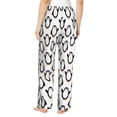 thumbnail image 3 of Xecao Lovely Penguin Women's Straight Lounge Pajama Pants: The Epitome of Relaxed Sleepwear, 3 of 9