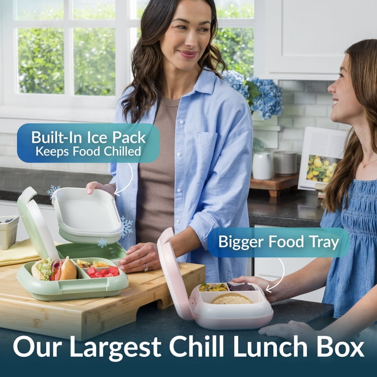 Bentgo Chill Max Lunch Box, 5-Cup XL Pink Cloud photo 6