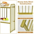 thumbnail image 4 of Costway Console 2 Niveaux Table de Buffet Moderne Servant Étagère de Rangement pour Entrée, 4 of 9