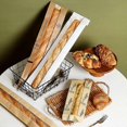 thumbnail image 5 of 100 PCS Clear Window Kraft Breathable Paper Bread Bag Keeps Bread Fresh For Long Size 4 x 2 x 24, 5 of 5