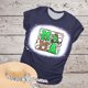 thumbnail image 2 of Mujeres Casual Béisbol Mamá Tie-dyed Impreso Manga corta Cuello redondo Pullover Blusa Camiseta Tops OAVQHLG3B Store lin121212, 2 of 5
