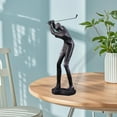 thumbnail image 6 of deevoka Golf Themed Figurine Aesthetic Human Sculpture for Room Wedding Housewaiming 813B, 6 of 9