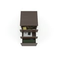 thumbnail image 5 of HON Basyx Commercial-Grade Mobile Wooden Pedestal, Filing Cabinet, Walnut (BSXMWPMW), 5 of 14