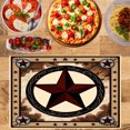 thumbnail image 2 of Amarainy Western Star Design Table Mats Set Of 4 For Home Kitchen Table Decor 12x18 inch, 2 of 5