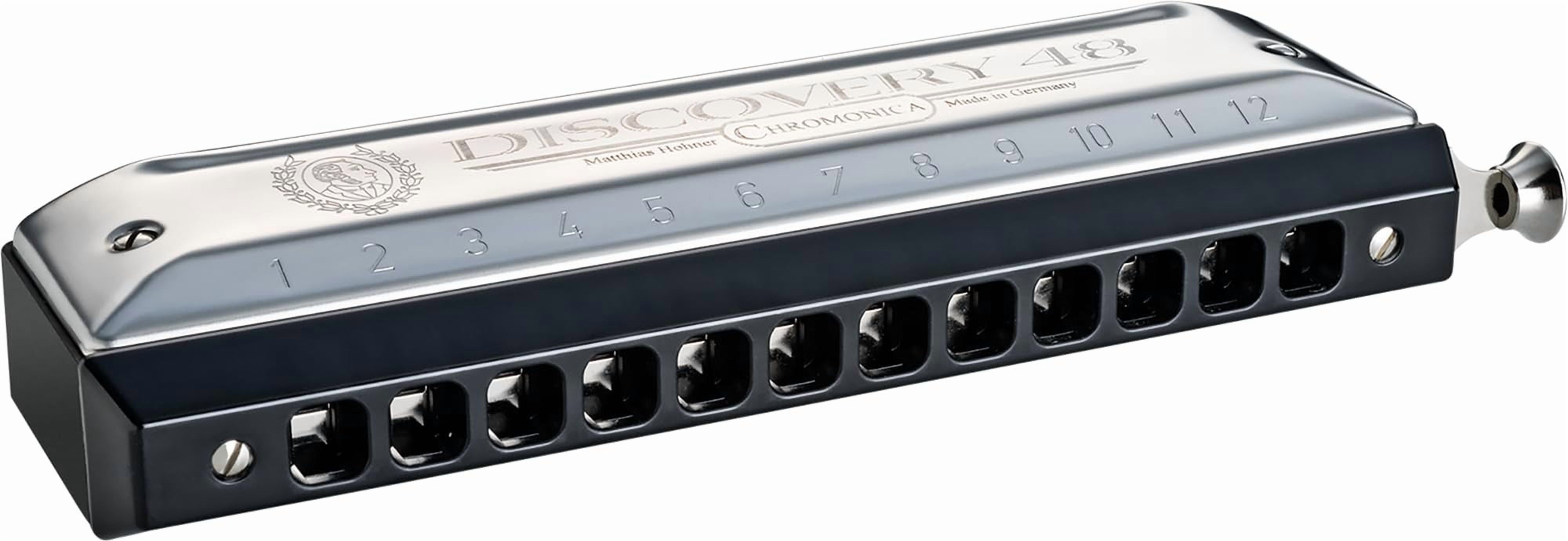 Hohner Discovery 48 Harmonica - Key of C w/ Zip Pouch