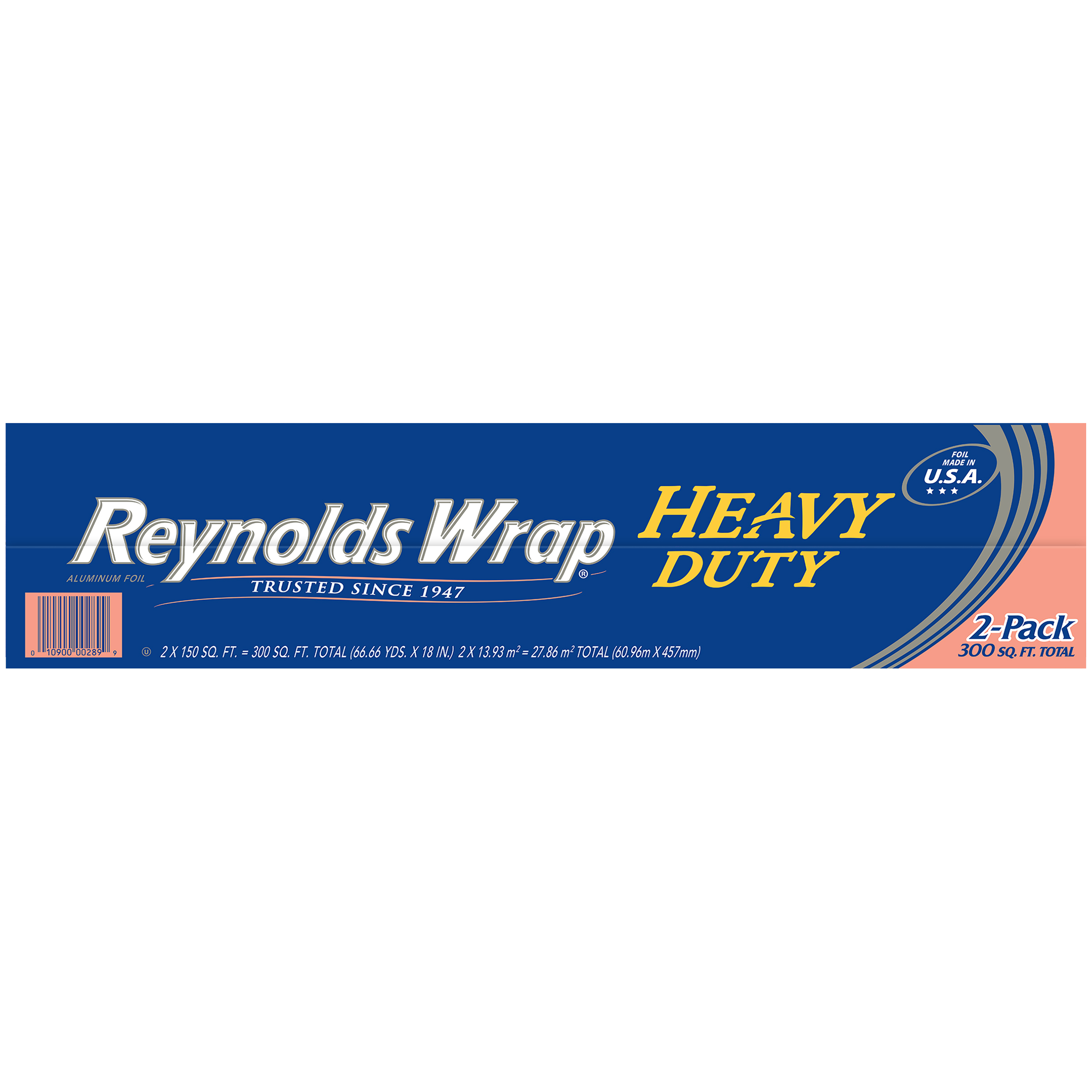 Reynolds Wrap Heavy Duty Aluminum Foil, 18 in x 300 sq ft, 2 Pack photo 5