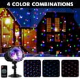 thumbnail image 2 of El proyector Christmas Snowfall ilumina las manchas de nieve de Yokgrass, 2 of 6