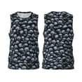 thumbnail image 2 of Gaeub Gothic Skull Men's Mesh Basketball Jersey, Quick-Drying Sleeveless Top S-4XL, Loose Muscle Tank Top -Small, 2 of 9
