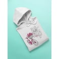 thumbnail image 3 of Vintage And Tulips Hoodie Women -Image by Shutterstock, Female 3X-Large, 3 of 4