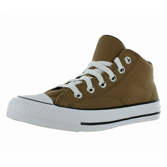 Converse Chuck Taylor All Star Malden Street Mid GS Boys Shoes Size 5.5, Color: Hot Tea/Orange/White