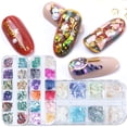 thumbnail image 3 of Holographic Nail Sequins Iridescent Mermaid Flakes Colorful, 3 of 5
