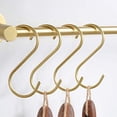 thumbnail image 3 of Juego de 6 ganchos dorados para colgar, gancho dorado para ollas, sartenes, tazas de café para cocina, baño, dormitorio JM JM, 3 of 5