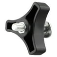 thumbnail image 1 of 1 Set Triangle Handle Knob Nut Screw Bolt Fits For , , For Mountfield Shenzhuyue, 1 of 11