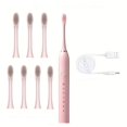 thumbnail image 2 of BSD Nationaql Supplies Canova Electric Toothbrush with 6 Modes 8 Brush Heads - Pink, 2 of 5