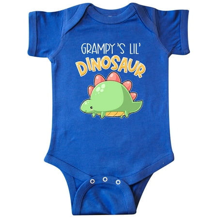 

Inktastic Grampy s Lil Dinosaur with Cute Stegosaurus Gift Baby Boy or Baby Girl Bodysuit